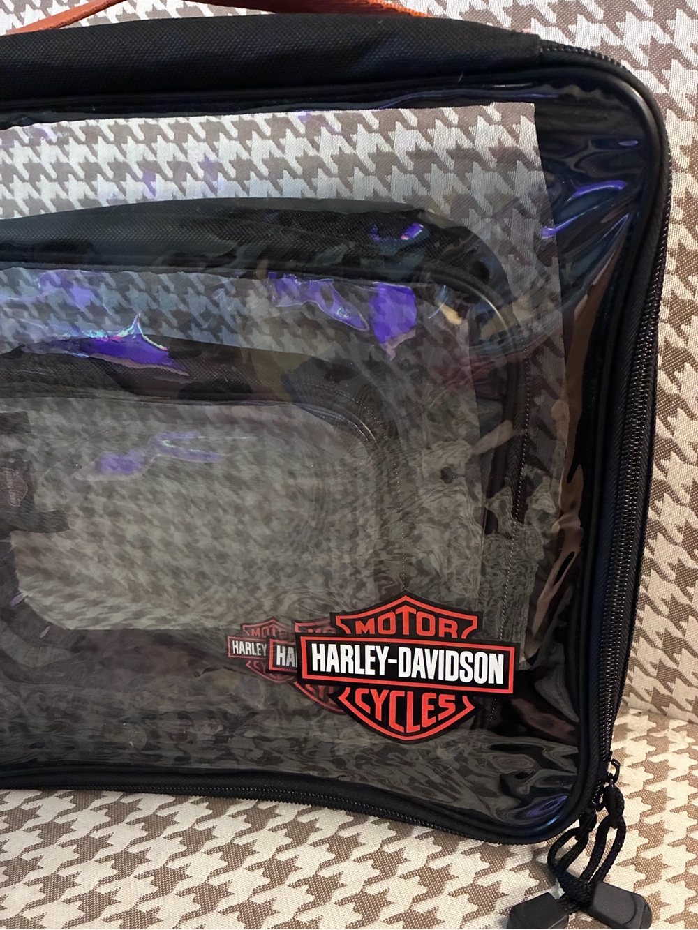 Harley-Davidson Set of 3 Packing Garment Clear Zipper Cubes - Picture 5 of 9